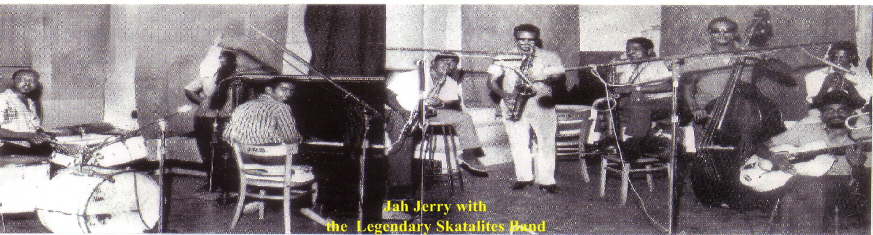 Jah Jerry with the legendary Skatalites band