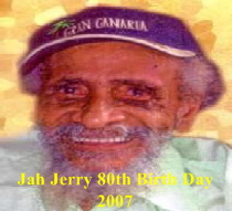 Jah Jerry Obiturary Picture