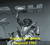 Jah jerry on Regge Sunsplash England 1984 Jah jerry on Regge Sunsplash England 1984