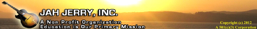 Jah Jerry Inc.  A Non Profit Organization.
